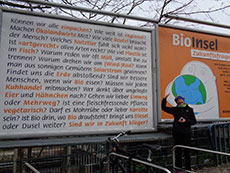 Plakate Bio-Insel